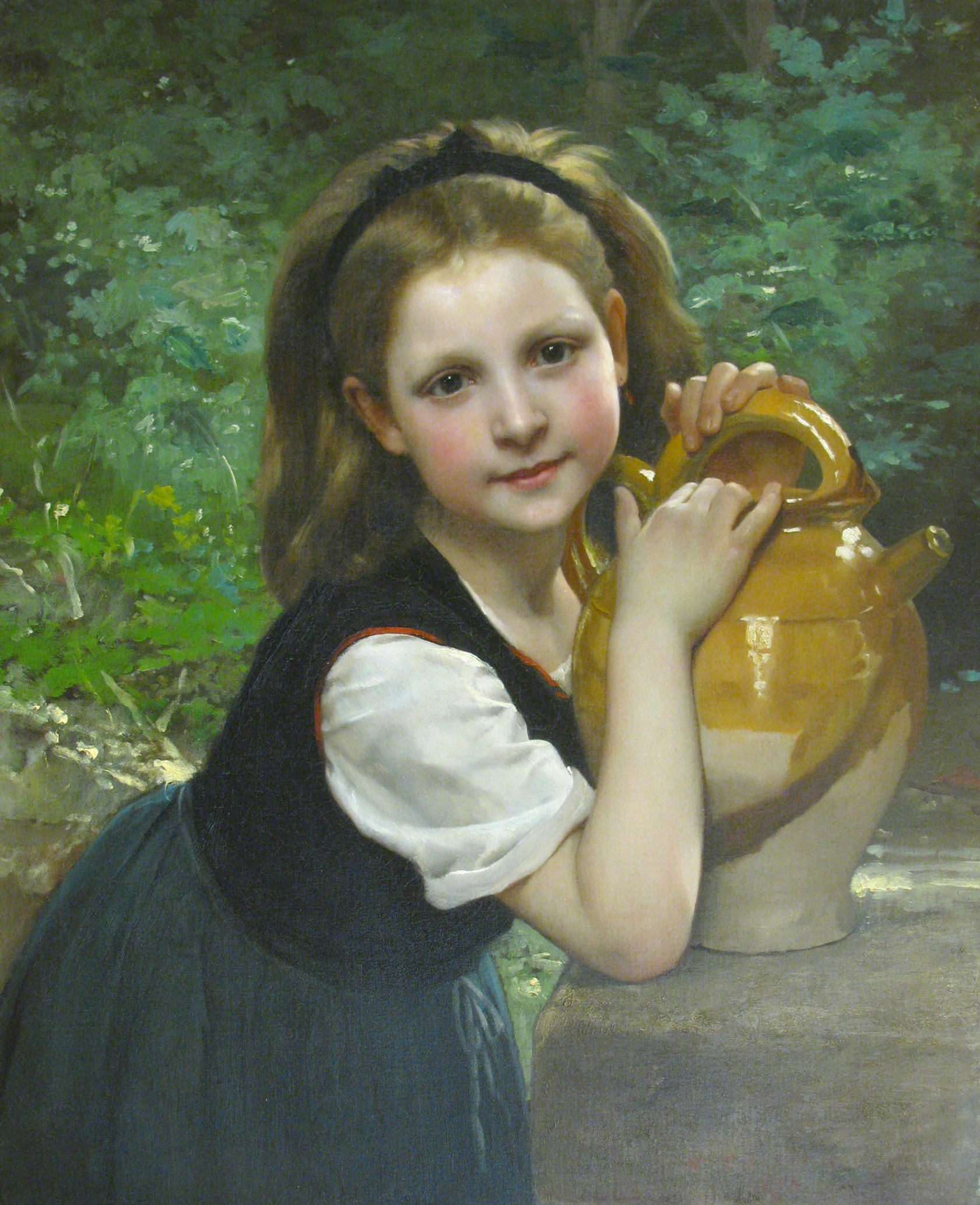 Fetching water